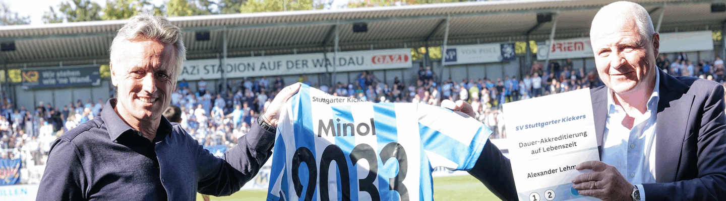 Brunata-Minol-ZENNER-Gruppe und Stuttgarter Kickers verlängern ihre Partnerschaft bis 2033