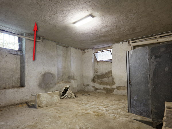 Ohne Dämmung Kellerdecke / unterer Gebäudeabschluss Ohne Dämmung Kellerdecke / unterer Gebäudeabschluss