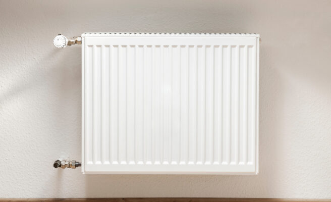 Blog: weiße Heizung