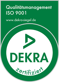 DEKRA zertifiziert QUALITÄT: ISO 9001