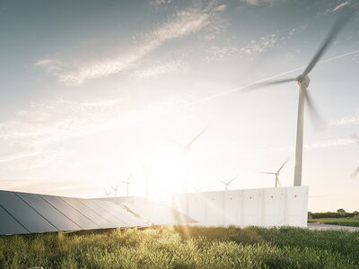 Wir investieren in erneuerbare Energien