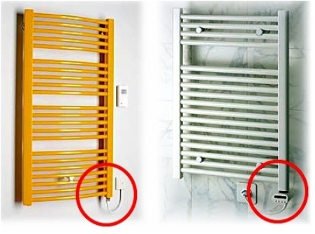 Badheizkörper mit elektrischen Heizpatronen können nicht mit Heizkostenverteilern erfasst werden.