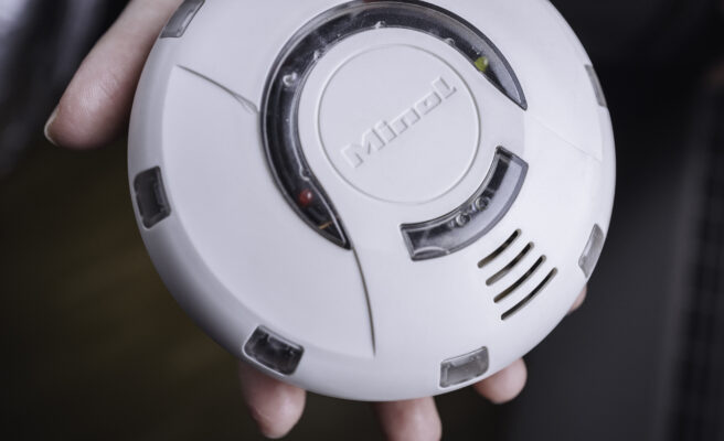Ein Rauchwarnmelder