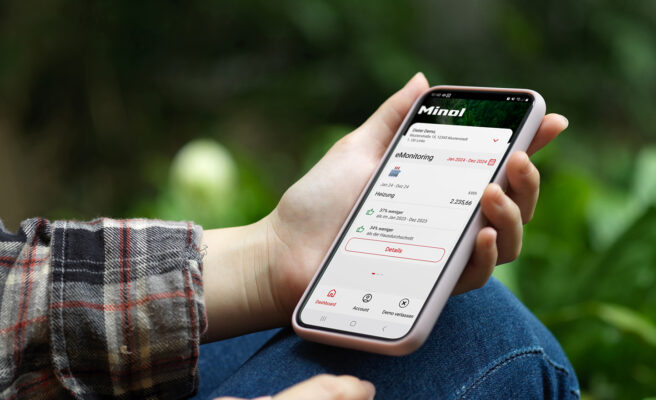 Die B.One Eco Aoo. Unterjährige Verbrauchsinformation (uVI) für die Hosentasche.