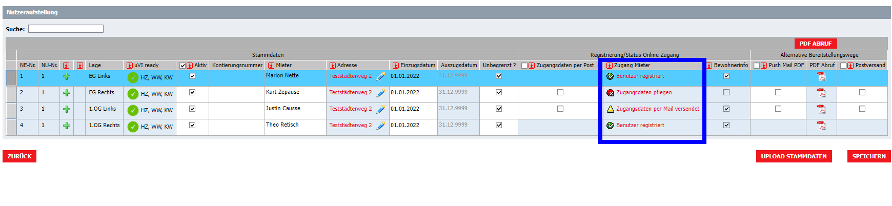 Benutzer freischalten per E-Mail bei bekannter E-Mail-Adresse