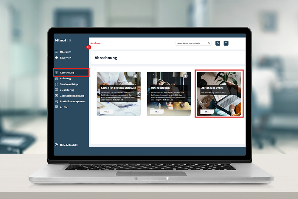Submit your invoice online via Minol direct