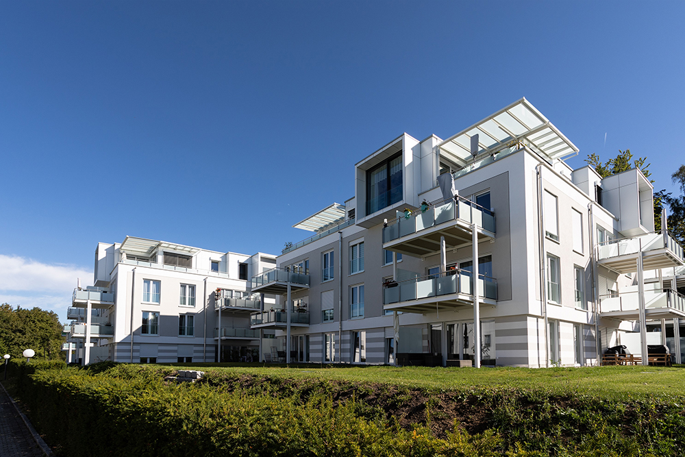 Gebäude des Referenzkunden Baugenossenschaft Familienheim eG