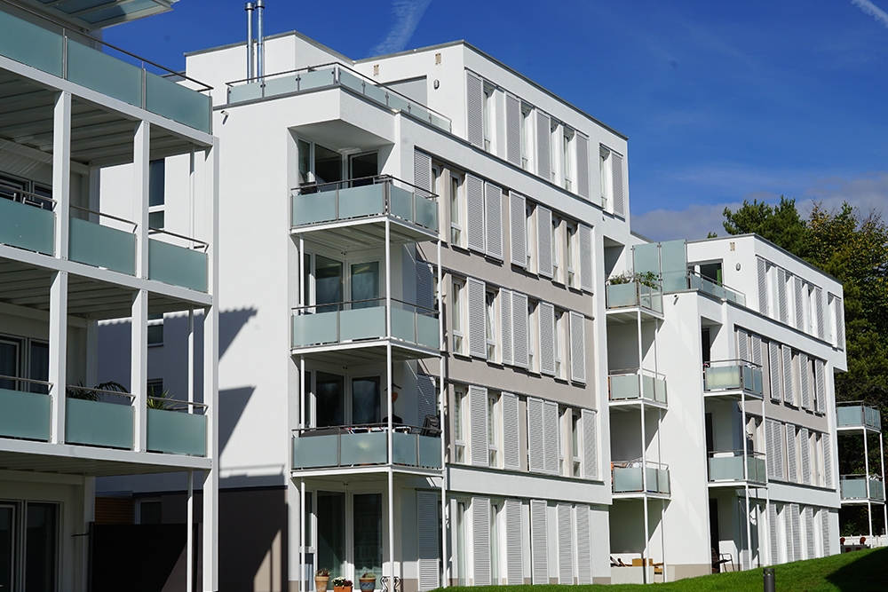 Gebäude des Referenzkunden Baugenossenschaft Familienheim eG