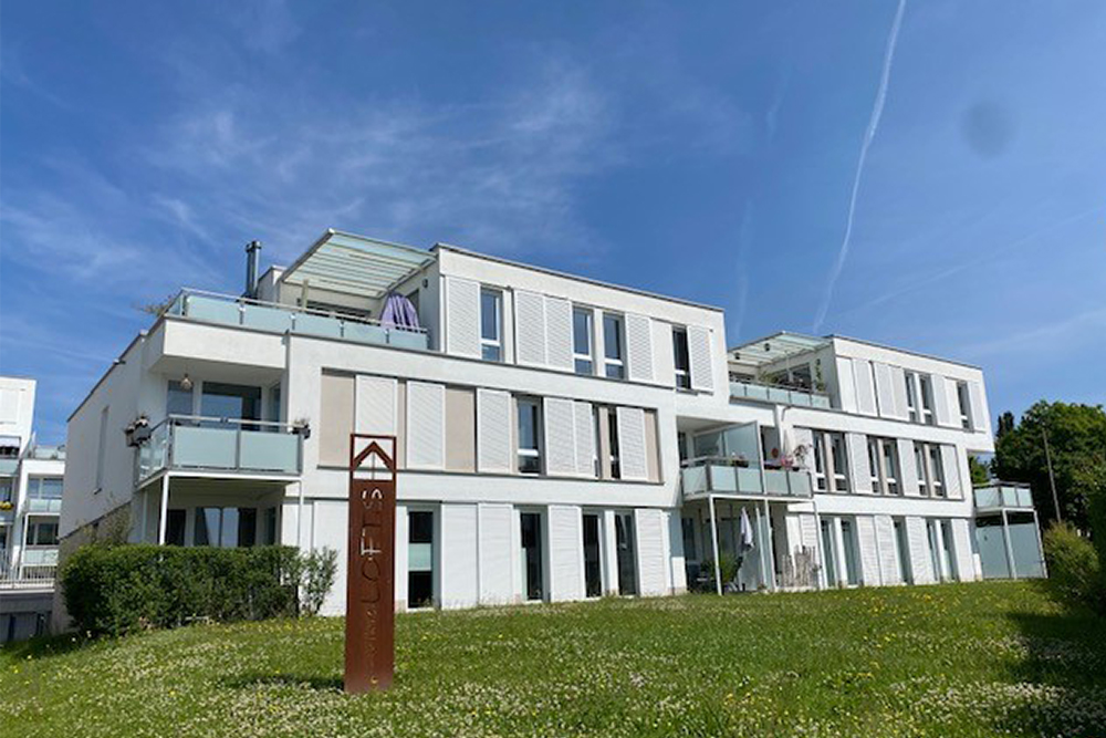 Gebäude des Referenzkunden Baugenossenschaft Familienheim eG
